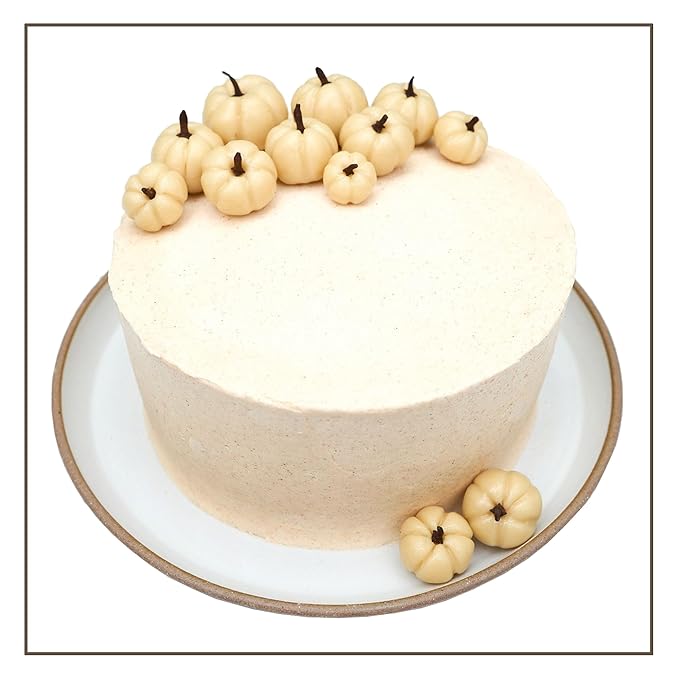CrumbleCrate Pumpkin Cake with Maple &amp Cinnamon Frosting DIY Baking Kit for Adults | Gourmet Cake Making Set | Pre-Measured Ingredients &amp Baking Tools Included