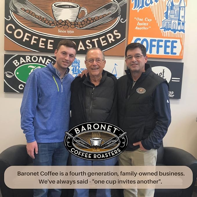 Baronet Coffee Nutty Irishman Coffee Pods Bag - Flavored Medium Roast - 3 Boxes of 16 Single Serve Pods - 48 Count 12 Grams - Individually Wrapped for Freshness - Rich Traditional Flavor
