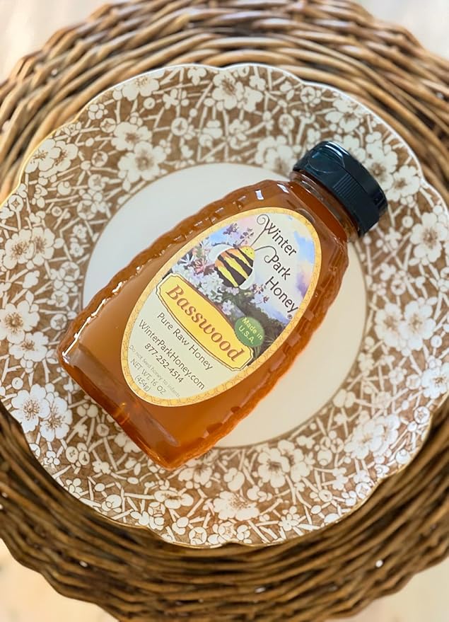 Winter Park Honey - Raw Basswood Honey - (16oz)