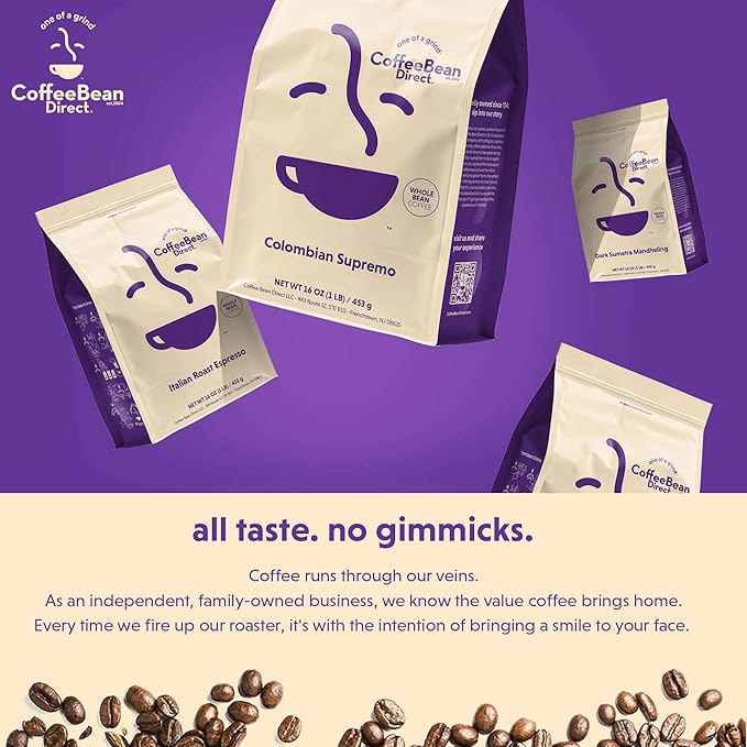 Coffee Bean Direct Hazelnut Flavored Whole Bean Coffee 2.5 Pound Bag (Pack of 1)
