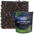 Tealyra - Cream Earl Grey Moonlight - Luxurious Loose Leaf Black Tea - Citrusy Bergamot with French Vanilla - All Natural Medium Caffeine 200g (7-ounce)