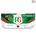PG Tips Premium Black Tea For a Classic Caffeinated Beverage Black Tea Bags 240 Total Bags (40 Count - Pack of 6)