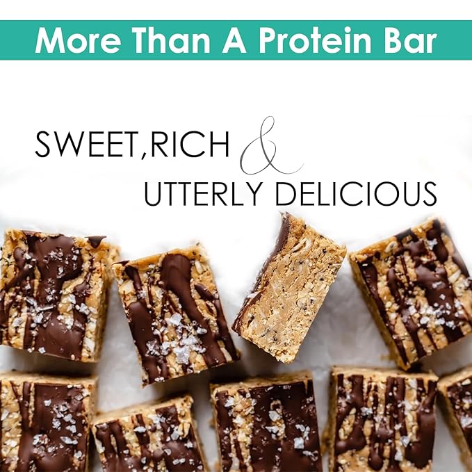 Protiwise High Protein Nutrition Bar | Fluffy Nutter | 15g Protein Bar | Meal Replacement Bar | Gluten Free Low Fat Low Sugar Keto-Friendly | Crush Cravings Lose Weight | 2 Box Pack (7/box)