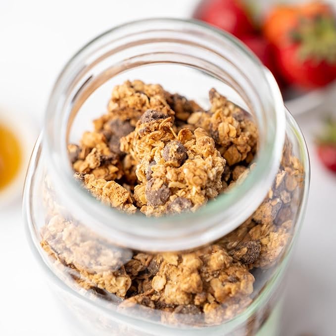 Jessica’s Chocolate Chip Granola - Handmade Non-GMO Gluten-Free Whole Grain 11oz (3 Pack)