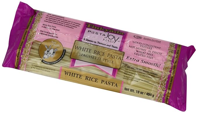 White Rice Pasta Spaghetti 16 Ounces (Case of 12)