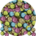 CandyKrave Reses Spring Foil Cups Easter Chocolate Candy 2lb - 100 Peices Bulk Peanut Butter Foil Cups Easter Candy - Deliciouse Candies For Birthday parties &amp all Ocassions