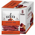 Duke's Pork Hickory Peach BBQ Smoked Shorty Sausages 7g Protein Per Serving Easter Basket Stuffer for Men 5 oz. (Pack of 8)