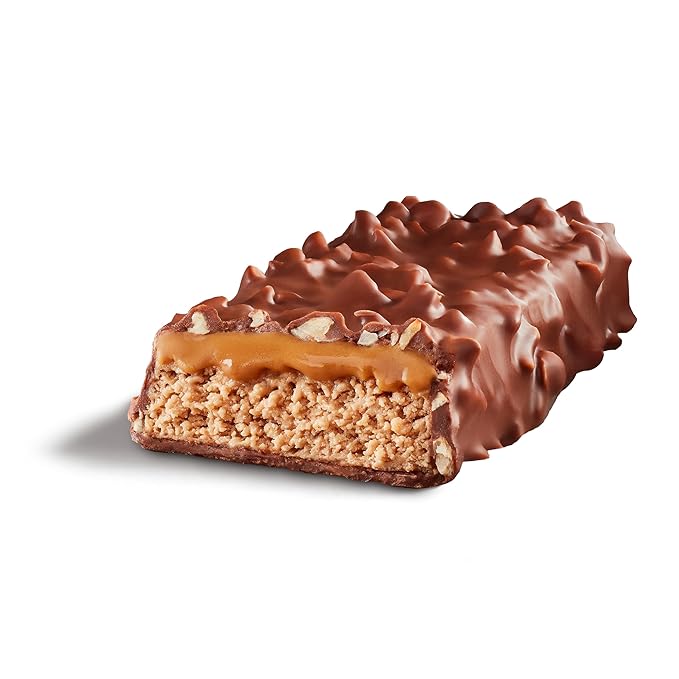 FULFIL Protein Snack Bars Chocolate Hazelnut Flavored Gluten Free with 15g Protein Pantry Staples 12 Count
