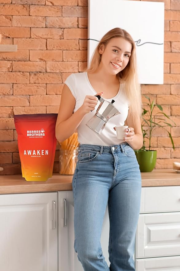 Berres Brothers Awaken Breakfast Blend Coffee 2 Pound Package Ground Coffee Medium Roast Non Flavored Coffee