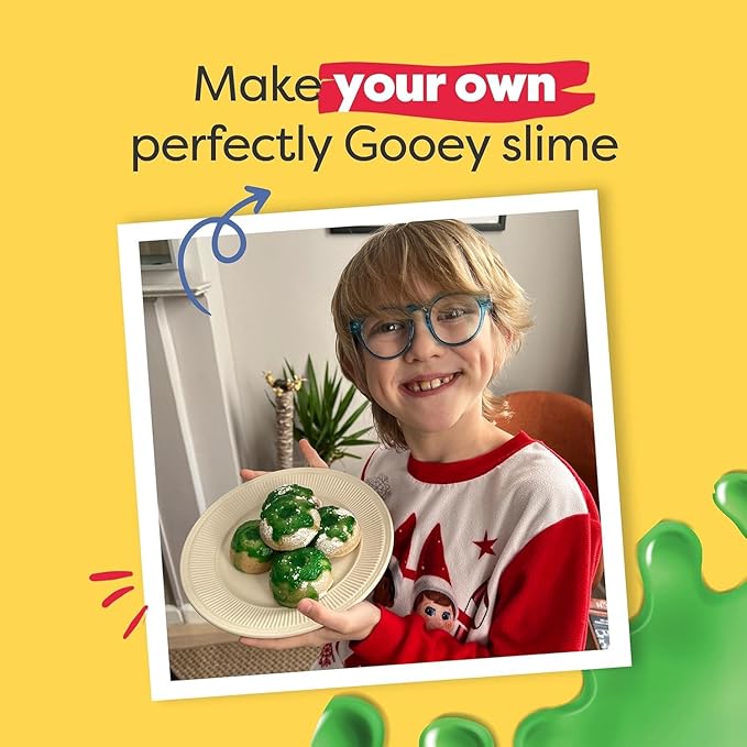 Baketivity Green Donut Kids Baking Kit | Edible Kit for Girls &amp Boys Ages 6-12 | Baking Set with Pre-Measured Ingredients &amp Donut Mold