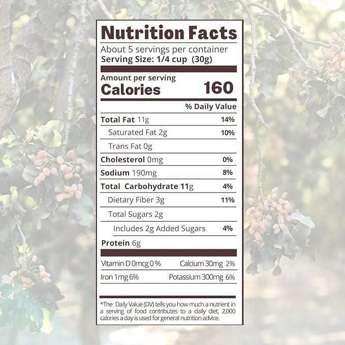 Organic Pistachios Maple Butter Flavored 5oz 3 Pack No Shell California Pistachios - Nichols Farms