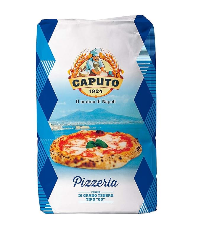 Antimo Caputo Pizzeria Flour 55 LB Blue Bulk Bag - Italian Double Zero 00 - All Natural Wheat for Authentic Pizza Dough Bread &amp Pasta