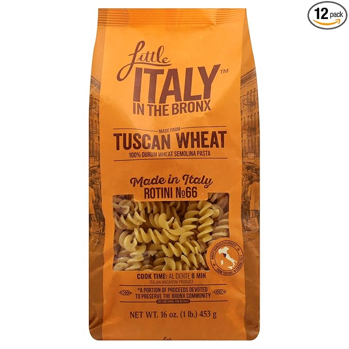 Generic L.ittle Italy in The Bronx Pasta Rotini No. 66 16OZ Pack of 12