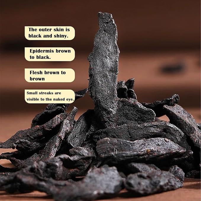 Rhizoma Polygonati Huangjing300g/10.58oz 黄精 Chinese Traditional Method Wild Polygonatum Sibiricum Huang Jing Tea Kidney Tea for Natural Cleanse Women &amp Men 制黄精 九蒸九晒