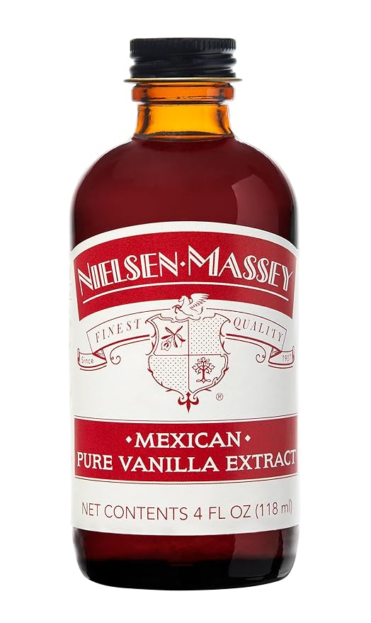 Nielsen-Massey Mexican Pure Vanilla Extract for Baking and Cooking 4 Ounce Bottle