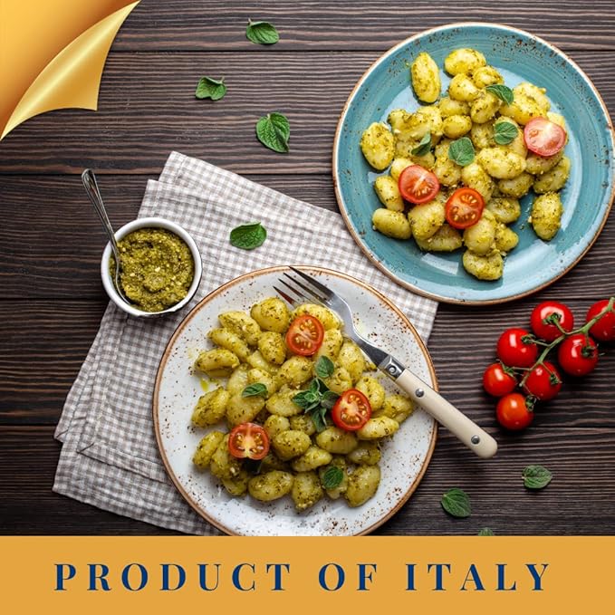 L'Oro Del Sud Pack of 3 Gluten Free Potato Gnocchi Cooks in 2-3 Minutes Shelf Stable Product of Italy NON GMO Wheat Free Eggs Free Vegan