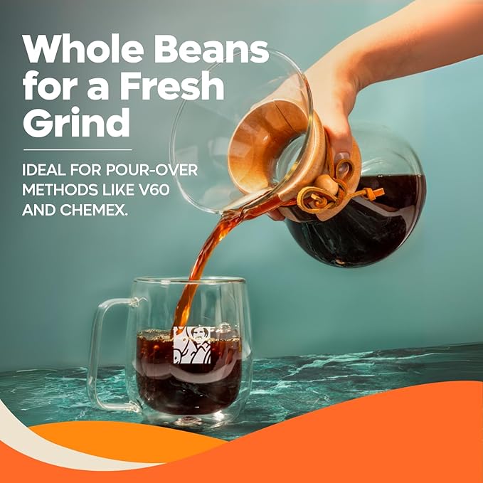 Juan Valdez Colina Whole Bean Coffee - Medium Roast | 16 oz - 100% Colombian Coffee | Unique “Caracolito” Beans with Peach &amp White Chocolate Notes