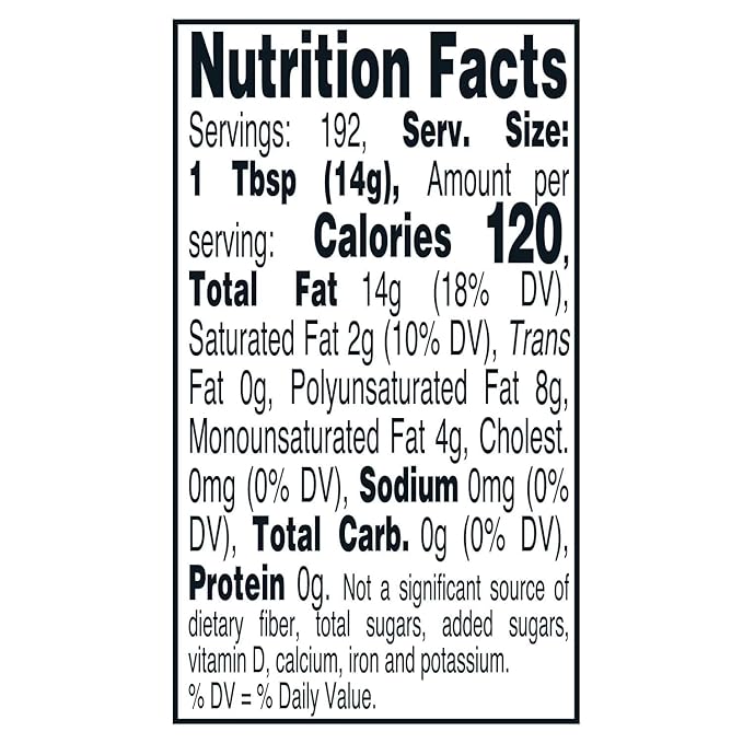 Member Marks Pure Corn Oil 96 fl oz Bulk Bottle – Cholesterol-Free Cooking Oil High Smoke Point for Frying Baking and Sautéing 100% All Natural
