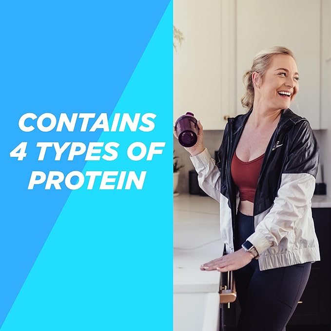 AdvoCare BodyLean25 - Protein Powder with Whey Protein Isolate - Supports Muscle Building &amp A Lean Body - Offers Energy Support* - Strawberry 13 Servings