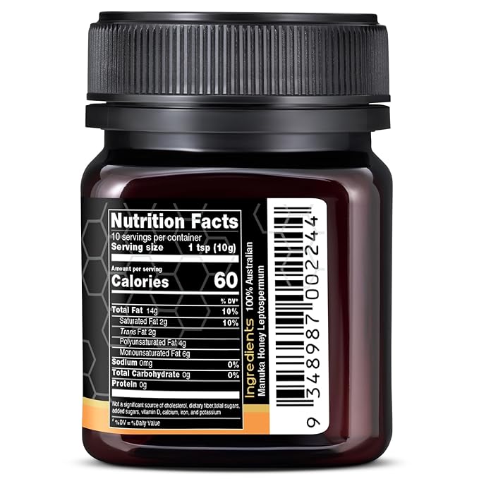 Nature’s Gold Raw Manuka Honey MGO 829+ | Authentic MGO Australian Honey Non-GMO 100% Pure Genuine Traceable from Hive to Home