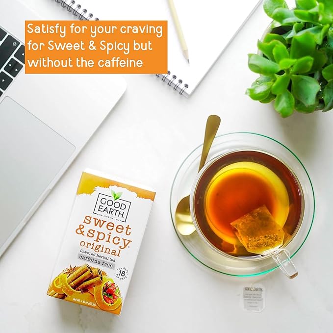 Good Earth Tea 4 Flavor Variety Pack 18 Tea Bags (Pack of 4)(Packaging May Vary)
