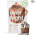 Oats Overnight - Mocha Dream - 20g Protein High Fiber Breakfast Shake 100mg Caffeine - Gluten Free Non GMO Oatmeal (2.7 oz per meal) (16 Pack)