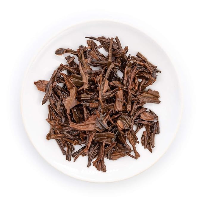 Oriarm Lapsang Souchong Unsmoked Black Tea from Wuyi Mountain- Chinese Loose Leaf Tea Zheng Shan Xiao Zhong without Smoke - 450g Ziplock Resealable Bag