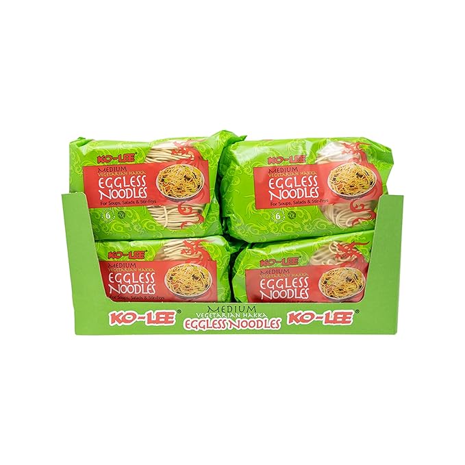 Ko-lee Eggless Hakka Noodles 375 g (Pack of 8)