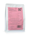 512 Coffee Ethiopia Yirgacheffe Light Roast Whole Bean – Specialty Single Origin with Tasting Notes of blueberry juicy fruit and a natural honey sweetness – Fresh Roasted for Filter Brewing (12 Ounc