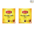 Lipton Yellow Label Finest Blend | Premium Black Tea | Indian Chai | Compatible for Milk | 450 Grams (Pack of 2)