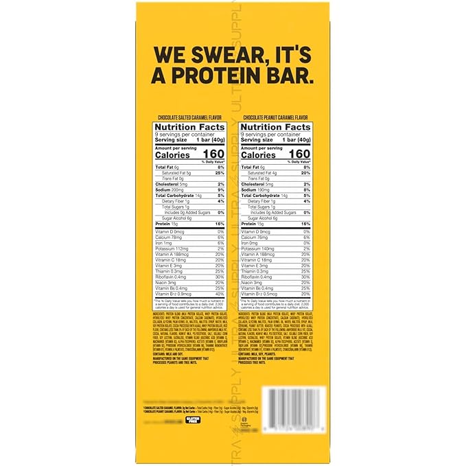 ful-fil Protein Bars (18 Count) – Variety Pack 15g Protein Low Sugar Vitamin-Enriched Chocolate-Coated Snack Bars
