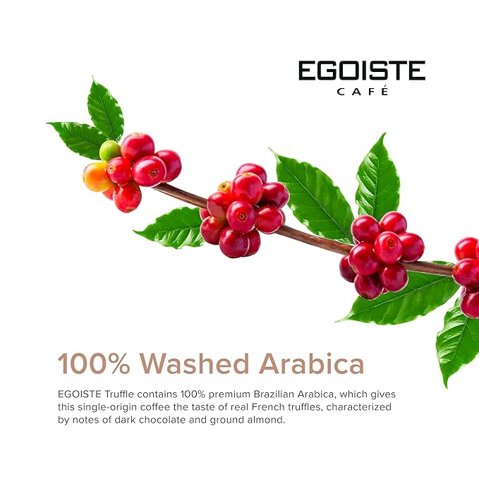 EGOISTE Truffle premium arabica whole coffee beans 2.2 pound (1000g) medium roast