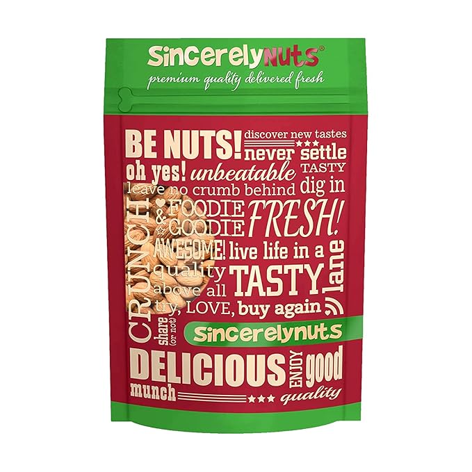 Sincerely Nuts Roasted Whole Unsalted Almonds No Shell - 3Lb Bag - Incredibly Tasty - Sealed for Freshness - Healthy Nutrients