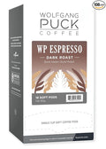 Wolfgang Puck Coffee Espresso 9.5 Gram Soft Pods 18 Count (Pack of 6)