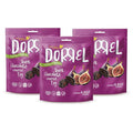 DORREL - Belgian Dark Chocolate Covered Figs High Energy Vegan Choco Snack with Medjool Dates &amp Dried Mission Figs Center Delicious Kosher &amp Non-GMO Pack of 3 8.8 oz / 250 g Ea