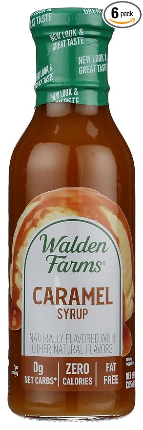 Walden Farms Caramel Syrup 12 Fluid Ounce - 6 per case.