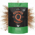 Kosmos Q Original BBQ Chicken Injection BBQ Marinade Seasoning for Whole Chicken Smoked Wings &amp Roasted Meats Award-Winning Competition Blend Moisture-Retaining Formula 16 Oz Jar