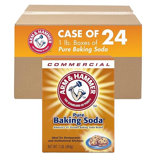 Arm &amp Hammer 33200-84104 Baking Soda 16 oz (Pack of 24)