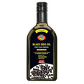 Black Seed Oil Cold Pressed Glass Bottle 11.83 OZ from Ukraine - Black Cumin Seed Cooking Oil for Soups Salads Baking