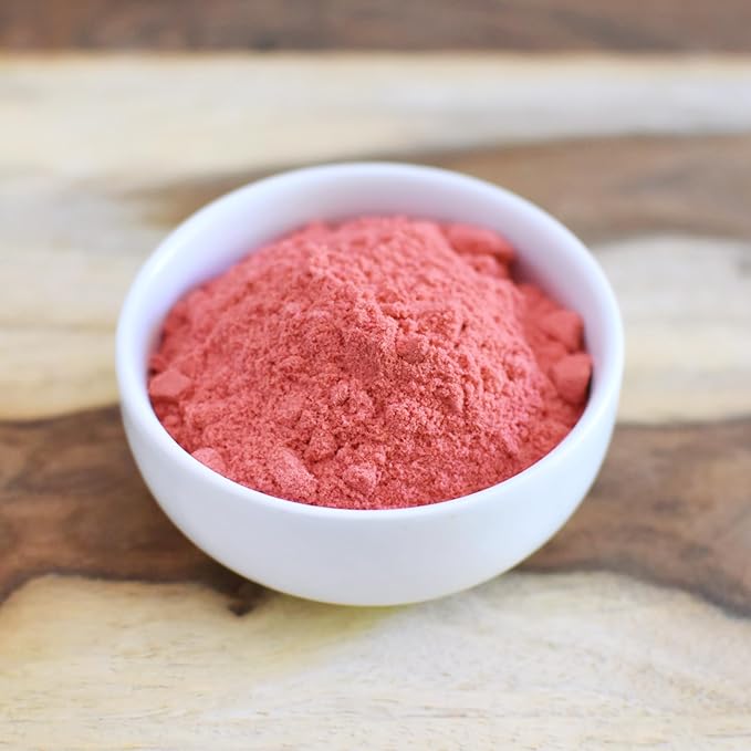 Anthony's Organic Strawberry Powder 12 oz Freeze Dried Gluten Free No Sugar Added Non GMO