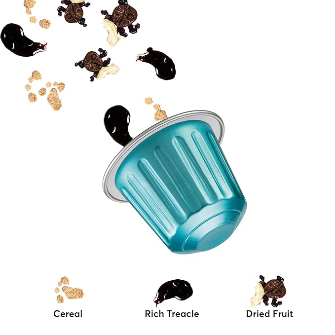 Dualit Original Line Compatible* Lungo Americano Recyclable Aluminium Coffee Capsules | 120 Pack - 12 X 10 Pk - 120 Servings of Premium Eco Friendly Coffee Pods - 100% Recyclable Original Line Compati