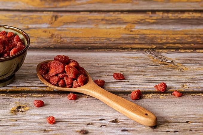 Food to Live Whole Dried Strawberries 1 Pound - Delicious Snack Vegan Kosher Sweetened Unsulfured Bulk Product of the USA
