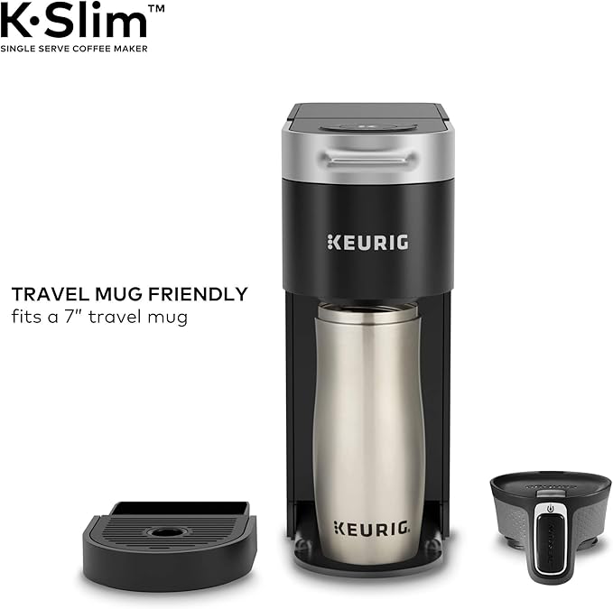 Keurig K-Slim Maker with Green Mountain Coffee Roasters Favorites Collection Variety Pack 40 Count