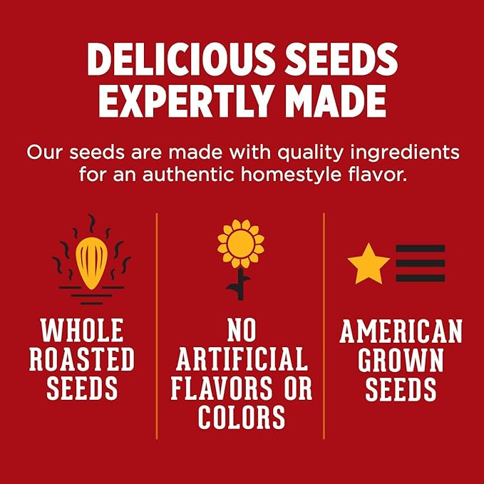David Sunflower Seeds Variety Pack - 11 Unique Flavors - 5.25 Ounces Per Bag - With Extra Large Mighty Merchandise Bag Clip