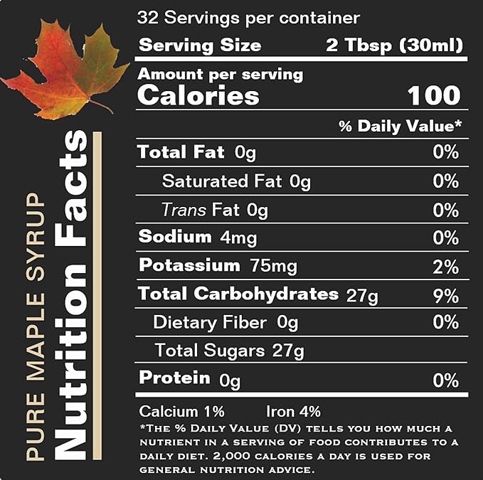 BLUE RIDGE TIMBERS Pure Grade A Maple Syrup 100% Natural Organic USA Harvested from our trees to your kitchen table