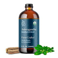 Bluestem Botanicals Organic Ashwagandha Simple Syrup 8 oz Cocktail and Mocktail Mixer for Drinks Non-Alcoholic