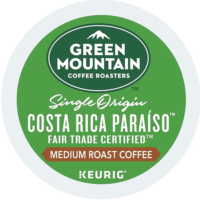 Green Mountain Coffee K-Cup Pods Costa Rica Paraiso 24/box