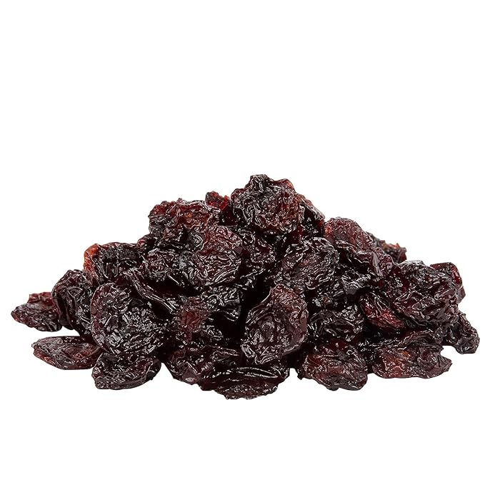 Cherry Bay Orchards Dried Bulk Cherries (3 lb box): Tart Montmorency Cherries-Domestic Natural Kosher Gluten-Free and GMO Free - No Additives - Great Snack Full of Antioxidants