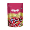 Happilo Premium Dried Super Mix Berries 200gm | Tasty &amp Healthy Berries | Rich in Antioxidant | Contains Dried Strawberries Cranberries Cherry &amp Raisins Mix | Real Dried Berries