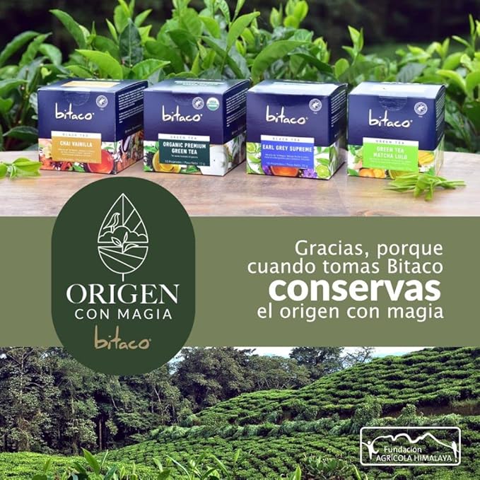 Herbal tea (30 tea bags) bitaco herbal tea Berry Blush Chai Vanilla and Ginger Pineapple aromaticas colombianas aromaticas de colombia Blend of grape hibiscus flower and natural berry flavor blend o